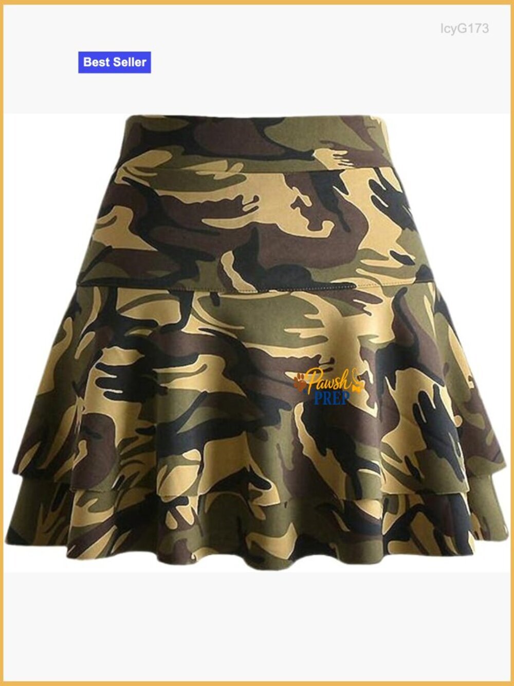 Casual Mini Stretch Waist Flared Pleated Skater Skirt